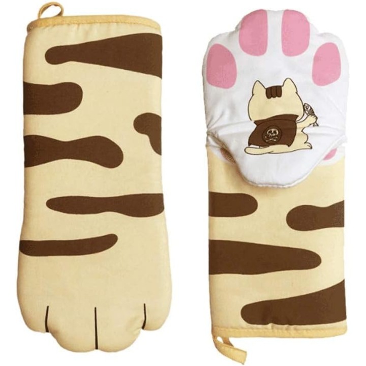 Manusi de bucatarie, din bumbac, multicolor