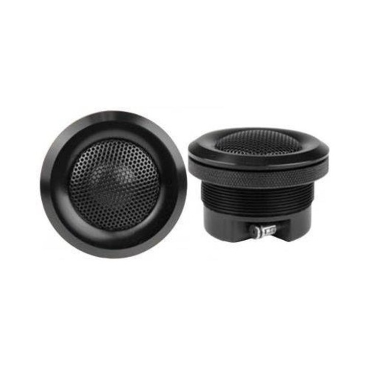 Kupola magassugárzó, magassugárzó – 100W, 4 Ohm, selyem kupola, fekete alumínium ház, Audiopipe ATX-100B 1" selyem kupola