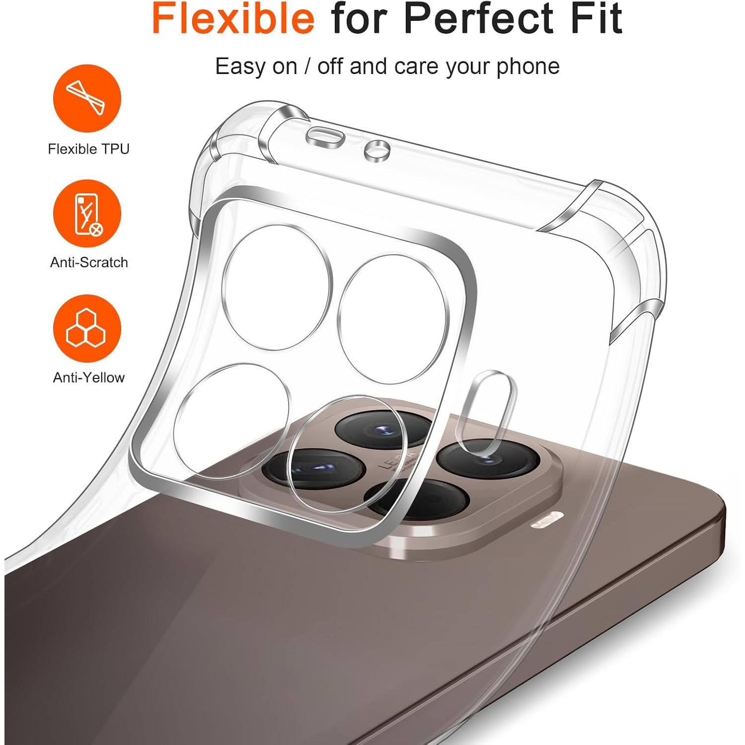 Husa pentru Xiaomi 15T Pro Anti-Shock 1.5mm reinforced 4 corners, transparenta
