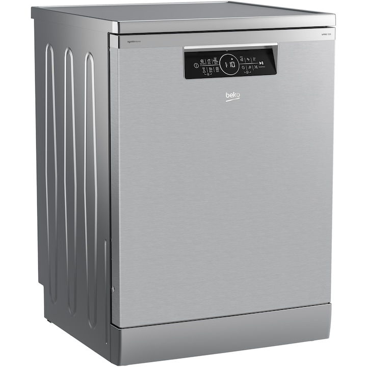 Fast Съдомиялна Beko BDFN36540XP, 15 комплекта, 6 програми, Клас C, Auto ...