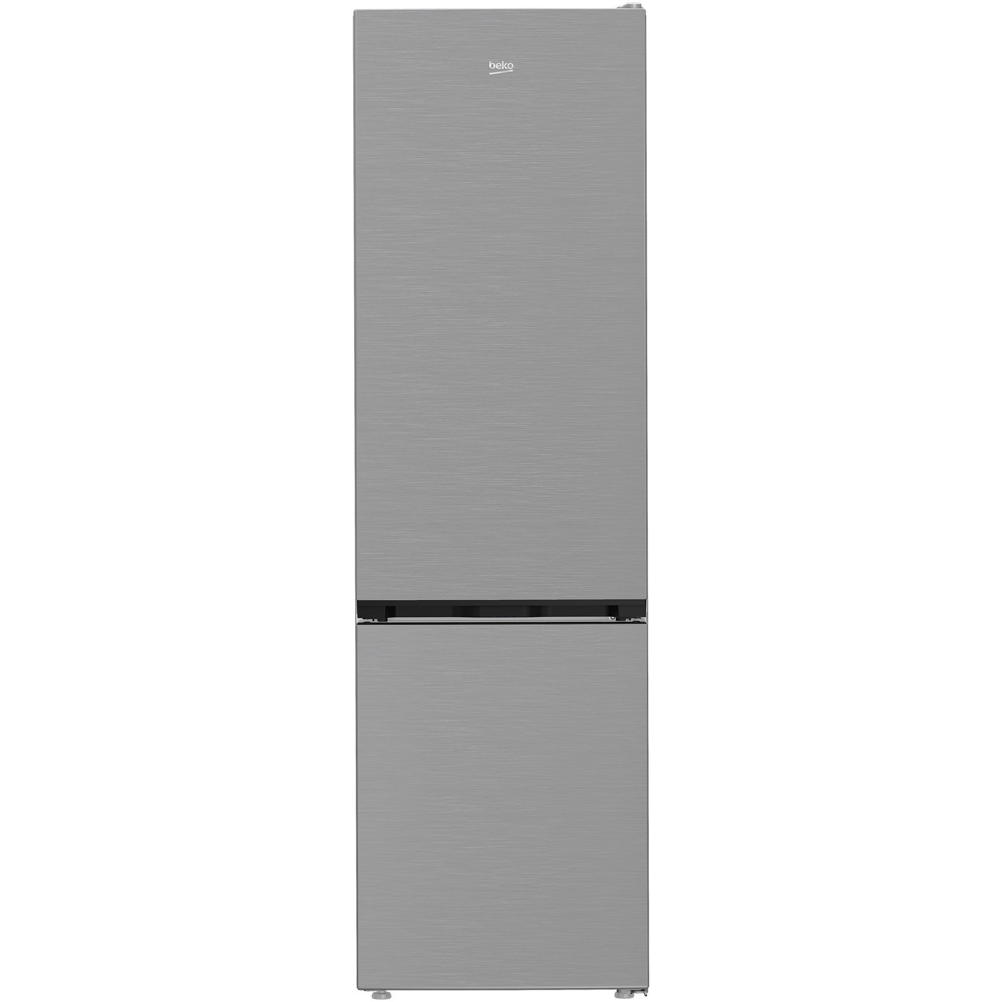 Combina frigorifica BEKO B5RCNA416HXB, No Frost, 415 l, H 203.5 cm, Clasa C, HarvestFresh, AeroFlow, inox, argintiu