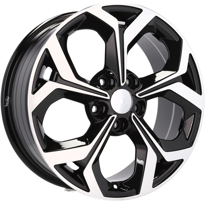 Set 4 Jante Aliaj RacingLine 16", 6.5" lățime, 5x114.3, multicolor
