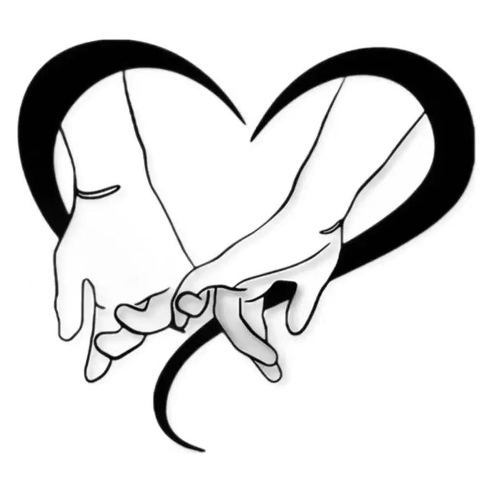 Produs pentru decorarea casei, cuplu de mana, baza ecologica din lemn natural, design modern