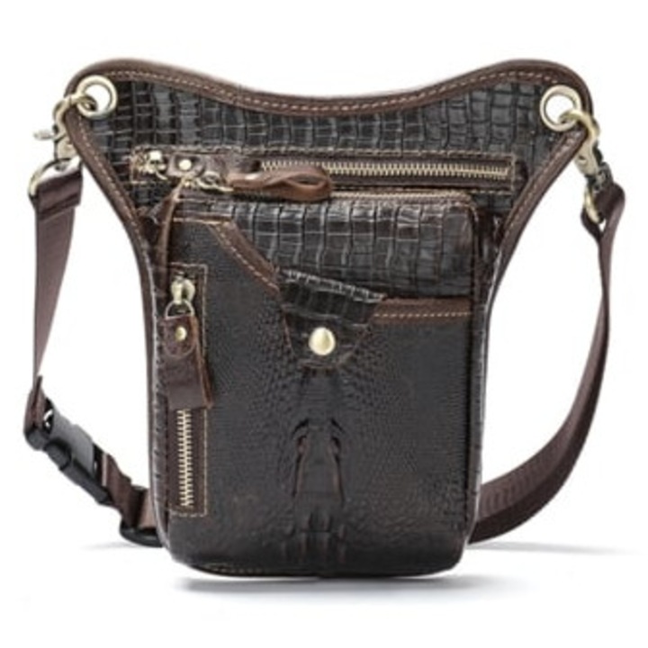 Férfi táska, utazótáska, nagy méretű, fekete