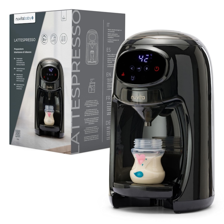 Nuvita 1180 Апарат за инстантно мляко на прах, прецизно дозиране, 4 избираеми температури