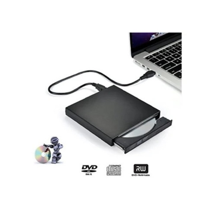 Unitate optica externa, DVD/CD, portabila, USB