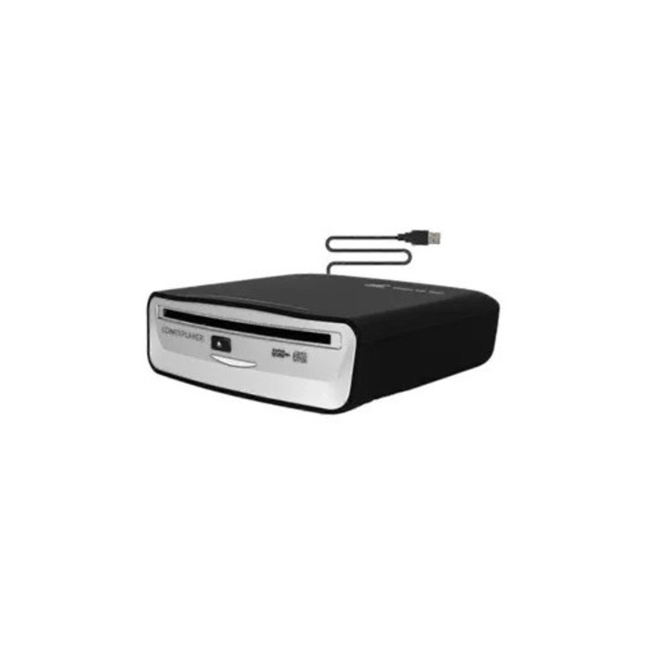 Player CD extern universal, portabil, conectare USB, pentru masina, laptop, TV