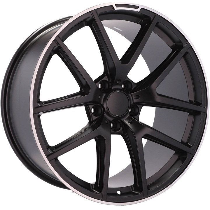 Set 4 Jante Aliaj RacingLine 21" 5x130 pentru MERCEDES G-klasa G500 AMG W463 W464 W465 Czarne