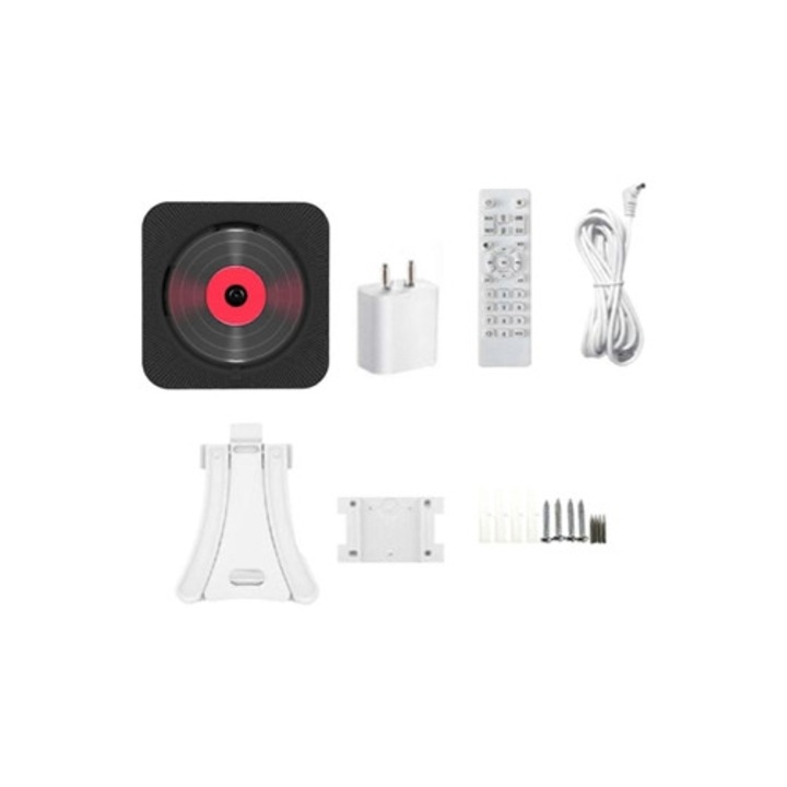 Player CD portabil, Bluetooth, display LED stereo, 220V