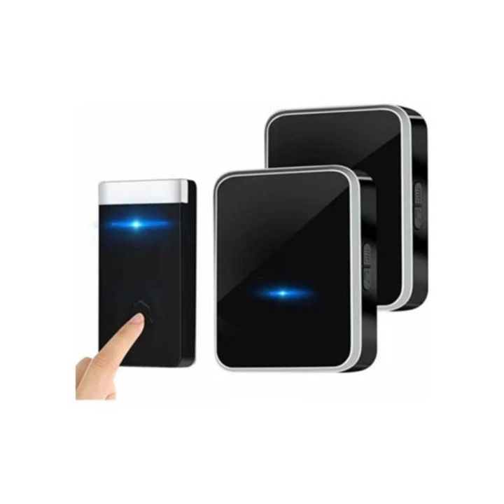 Sonerie electrica Wireless, fara baterii, impermeabila, Slowmoose