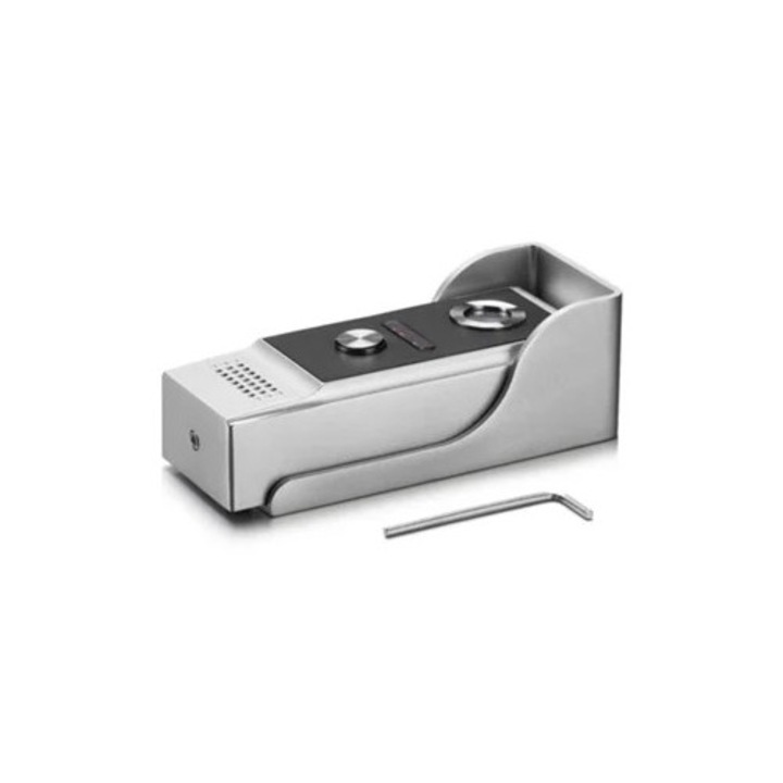 Sonerie electrica 9" LCD color, camera cu vedere nocturna, aurie, 100-240V