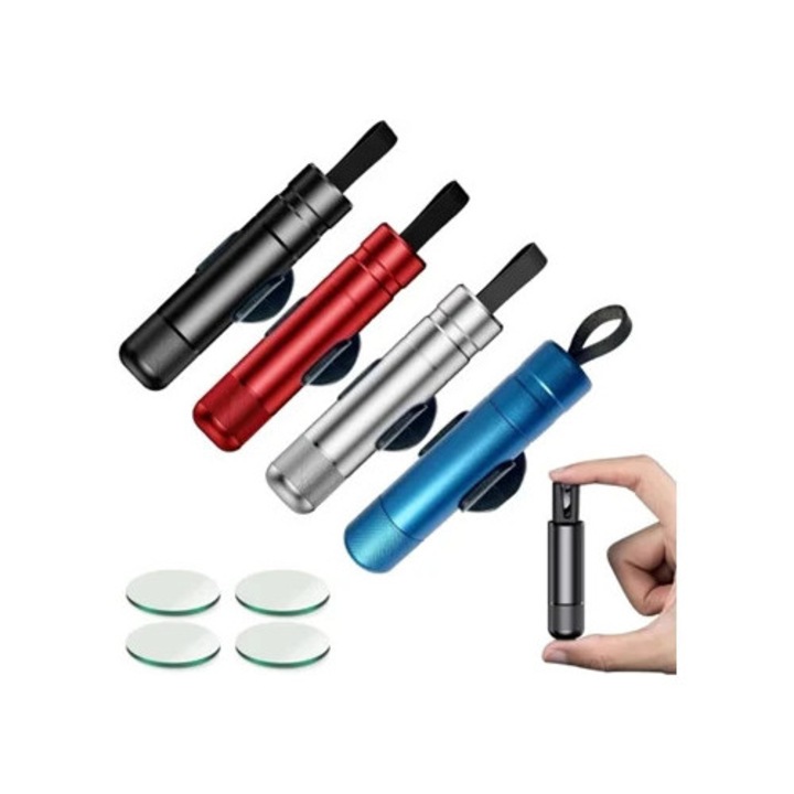 Ciocan de urgenta auto Safe Pro X, set 4 bucati, pentru spart geamuri, utilizare pe uscat si apa