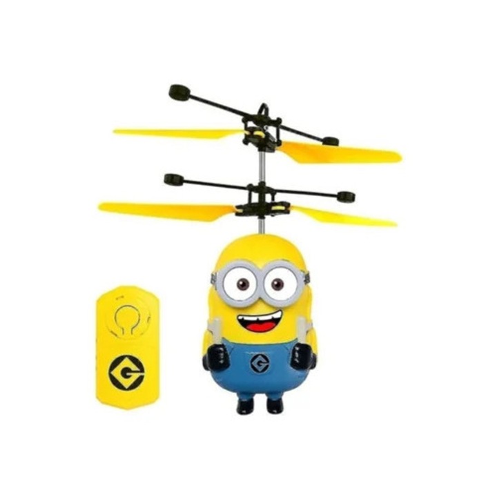 Drona Mini Flash, elicopter de jucarie, multicolor, control de la distanta