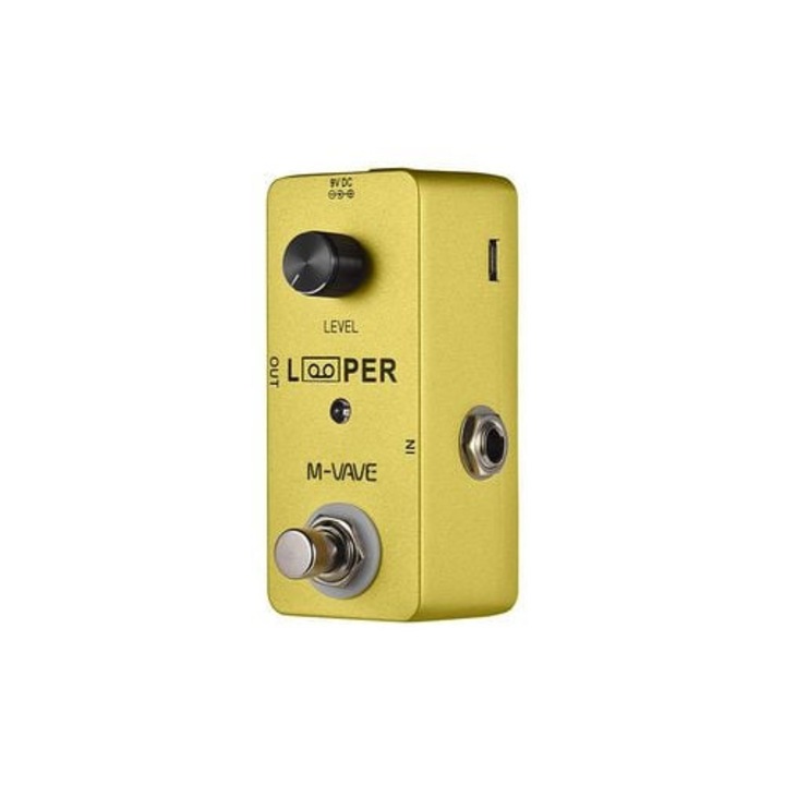 M-Vave Mini elektromos gitár looper effekt pedál