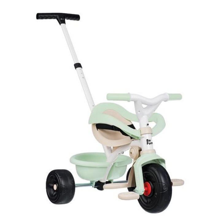 Tricicleta Smoby Be Fun Comfort tricicletă, multicoloră, 52x52x68cm, de la 10 luni