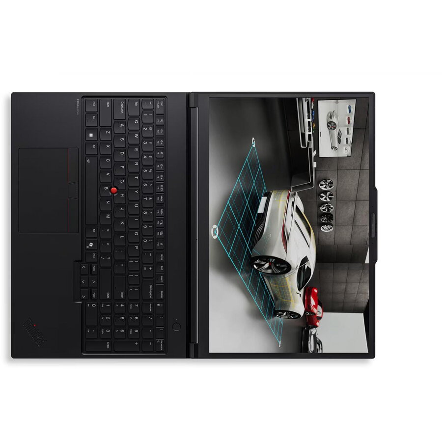 Laptop Lenovo ThinkPad P16 Gen 3, Intel Core Ultra 9 275HX, 64GB RAM, SSD 1TB, nVidia RTX PRO 4000, 16 inch, Negru
