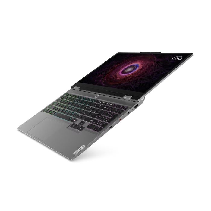 Laptop Lenovo LOQ 15ARP9 15.6", FHD, AMD Ryzen 5 7235HS, 12 GB RAM, 512 GB SSD, NVIDIA GeForce RTX 3050 6 GB, No OS, Luna Grey
