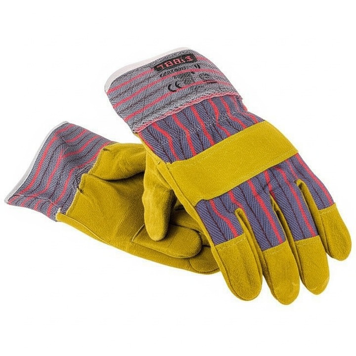 Manusi de lucru Ayawaska, marimea 10, piele artificiala si poliester, moi si flexibile, set 1 pereche