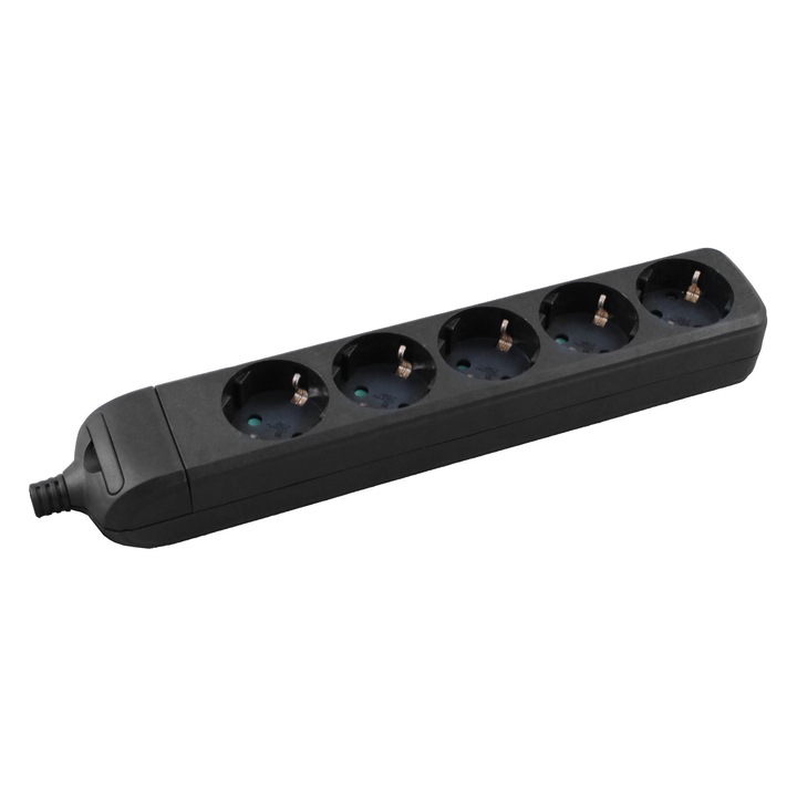Grup de 5 prize IP20, negru