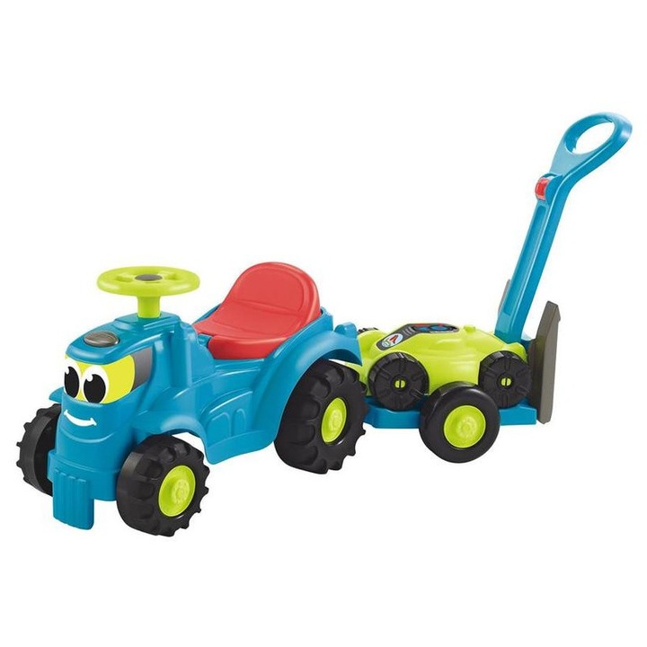 Écoiffier Utánfutós Traktor bébitaxi fűnyíróval (4350)
