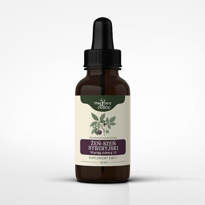 Tinctura de ginseng siberian 1:1 50ml