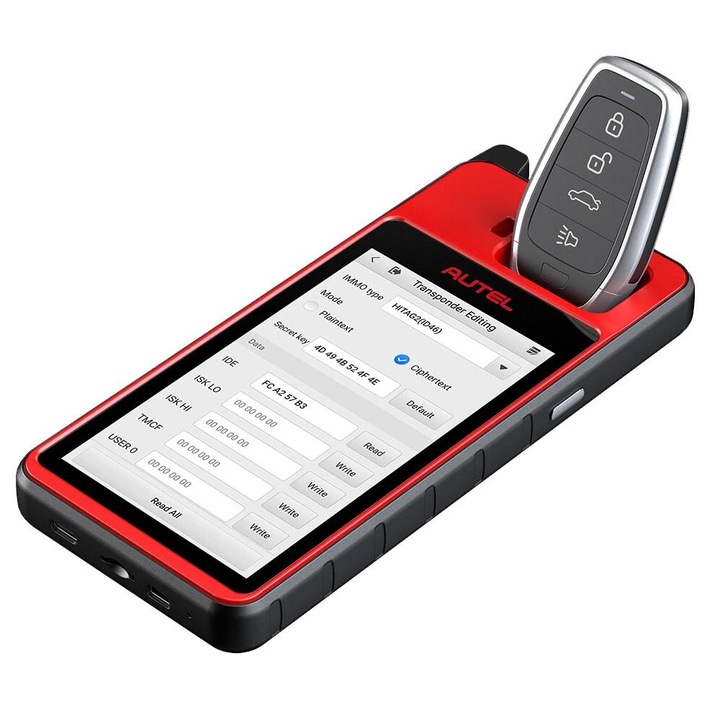 Autel MaxiIM KM100E, dispozitiv programare chei auto, 5.5 inch, 2 chei universale, multicolor