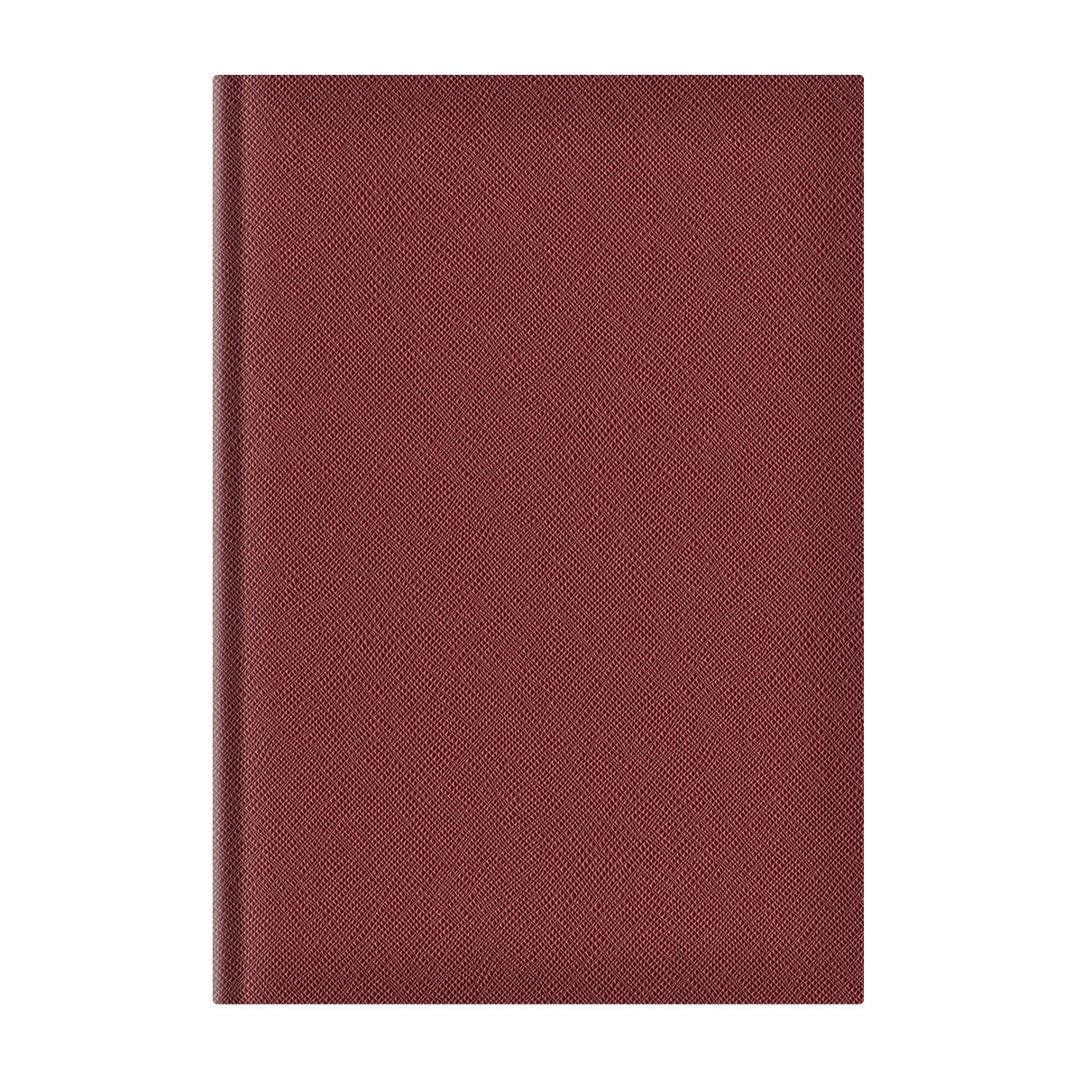 Agenda nedatata A5 Adria hartie ivory coperta maro roscat