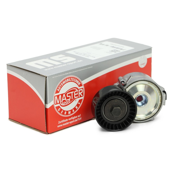 Többbordás szíj feszítő Master-Sport, 26x65mm, automata, Citroen, Fiat, Ford, Jaguar, Lancia, Peugeot, Volvo