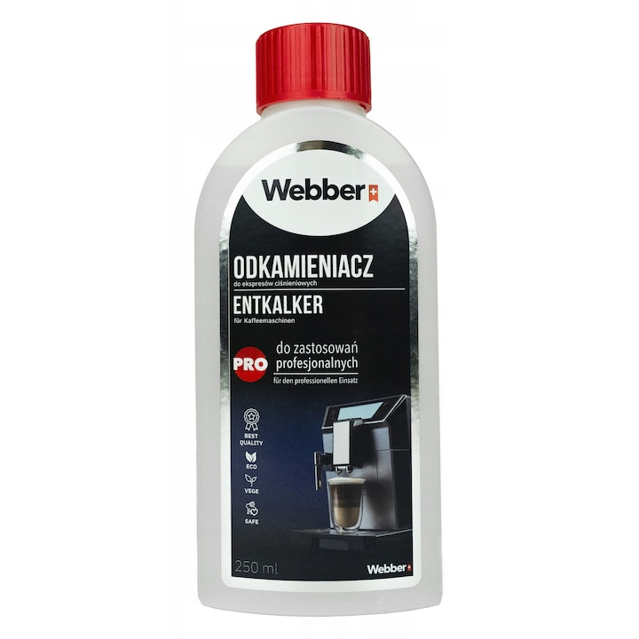 Decalcifiant pentru aparatul de cafea Webber 250 ml