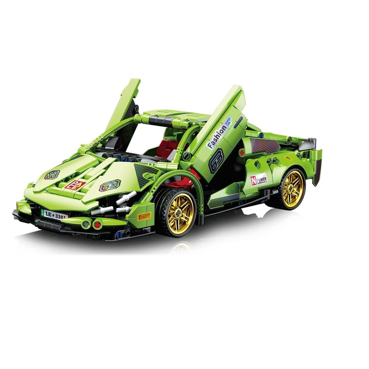 Set constructie CaDa - Masinuta Sports Car, 586 piese