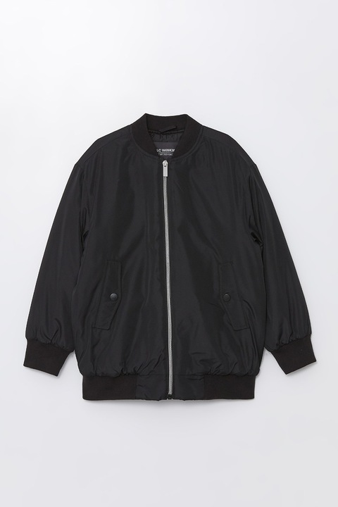 Lc Waikiki, Jacheta bomber cu buzunare laterale, Negru