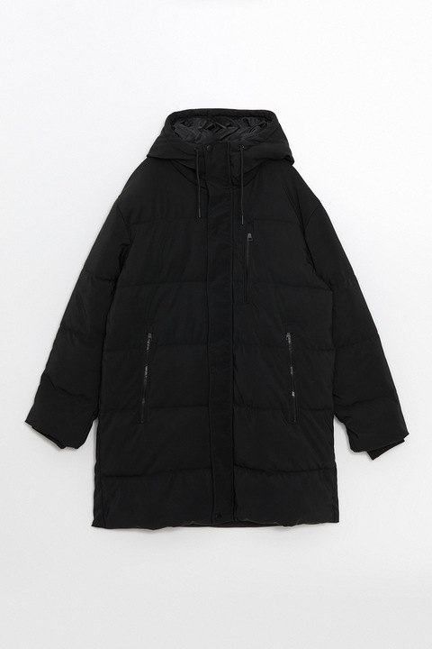 Lc Waikiki, Geaca lunga cu gluga, Negru