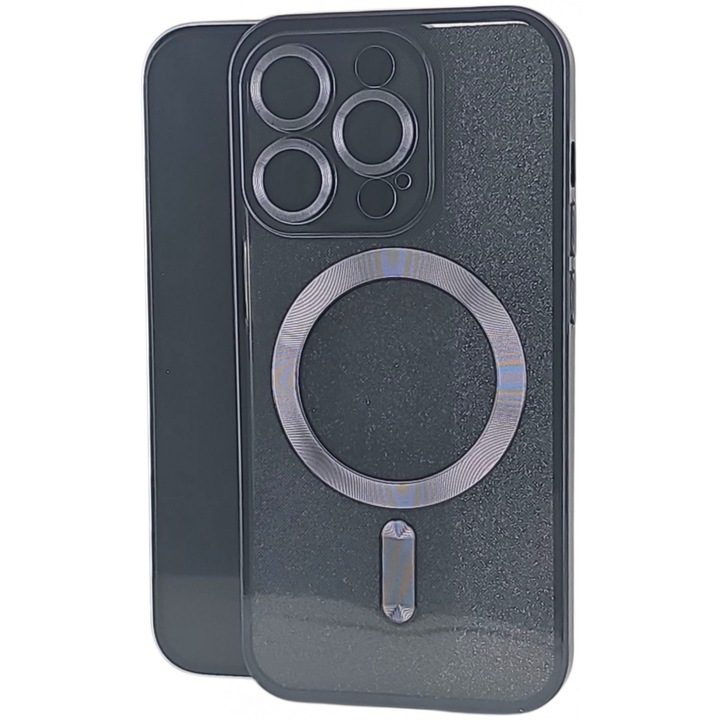 Tok Apple Iphone 14 Pro Max készülékhez, TPU-ból, Evolium, Fekete