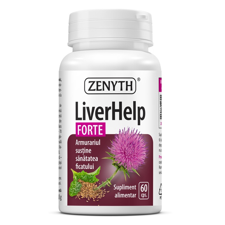 Liver Help Forte, Zenyth, 60 capsule