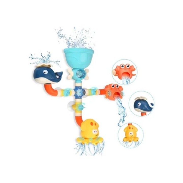 Fürdőjátékok gyerekeknek 1-5 éves korig, többszínű