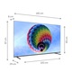 Televizor THOMSON QLED 65QG4S14, 164 cm, Smart Google TV, 4K Ultra HD, Clasa F