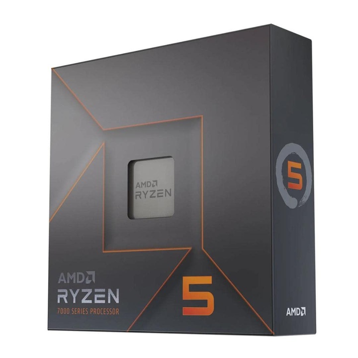 AMD Ryzen 5 7600X processzor, 6 mag, 105W, AM5 foglalat
