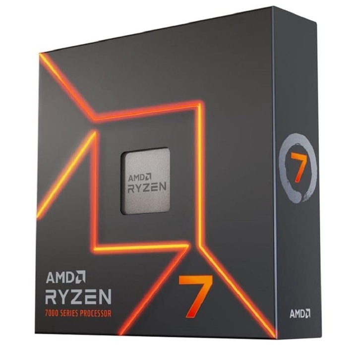 AMD Ryzen 7 7700X processzor, 8 mag, 105W, Socket AM5