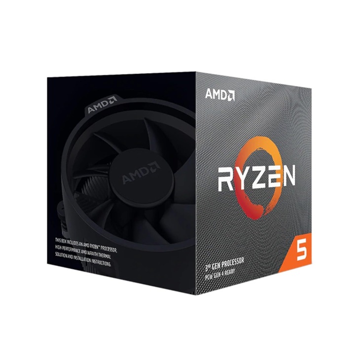 AMD Ryzen 5 3400G processzor, 4 magos, 4.2GHz, 6MB gyorsítótár, 65W