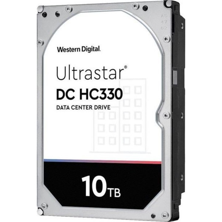 Belső merevlemez Western Digital Ultrastar DC, 10 TB, 7200 ford./perc, SATA III, 3.5", Szürke