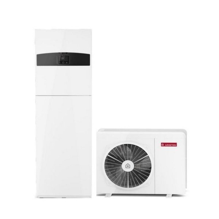 Pompa de caldura Ariston Nimbus Compact 50 S NET, 5 kW, Wi-Fi, Alimentare Monofazica, Split, Boiler integrat de 180 litri