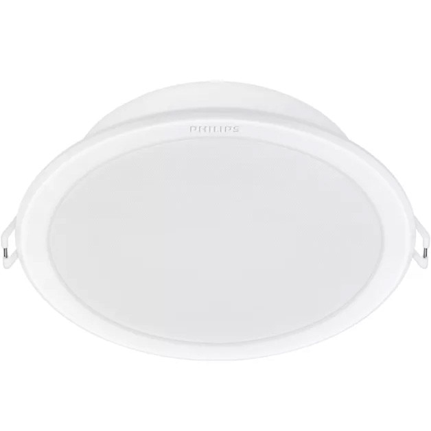 Spot LED incastrat Philips Meson, 12.5W, 1300 lumeni, 4000K, diametru 140 mm, rotund, alb