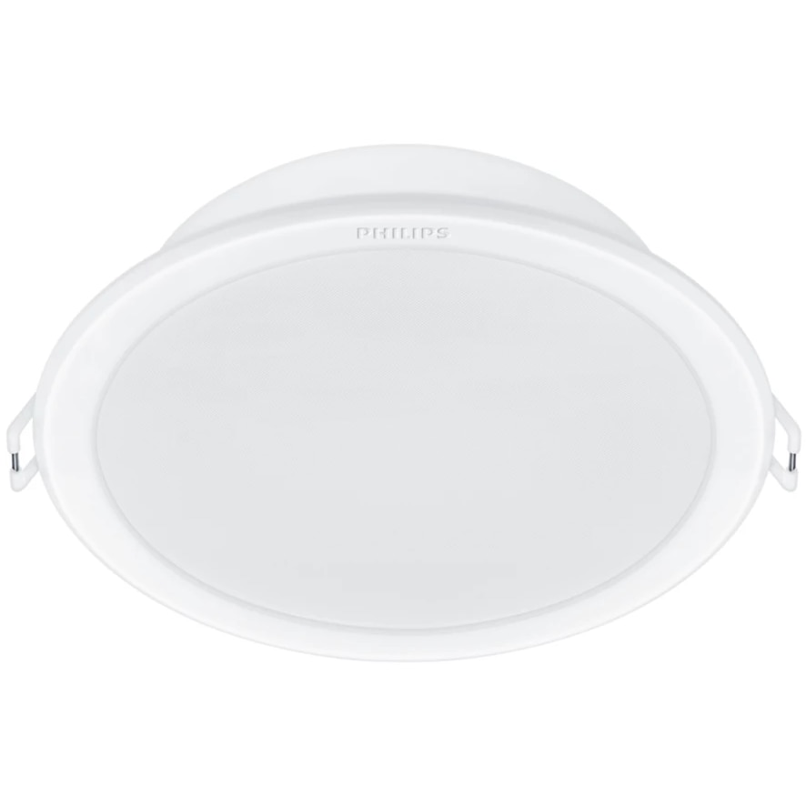 Spot LED incastrat Philips Meson, 20W, 1500lm, 4000k, rotunda, alb