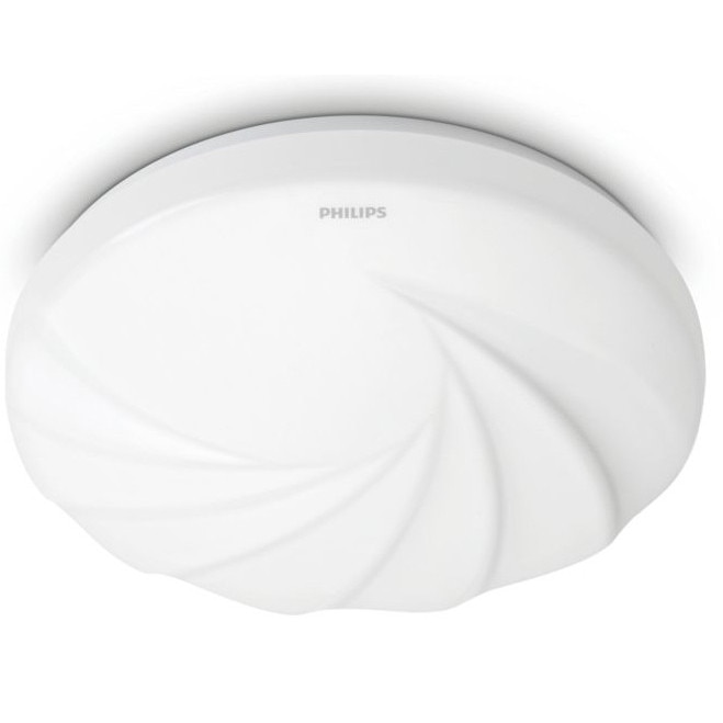 Plafoniera LED Philips CL202, 10W, 1100lm, diametru 25cm, lumina neutra, rotund, alb