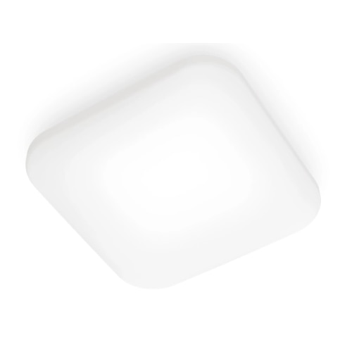 Plafoniera LED Philips Mauve, 12W, 4000k, 1300lm, IP20, 26x26cm, patrat, alb