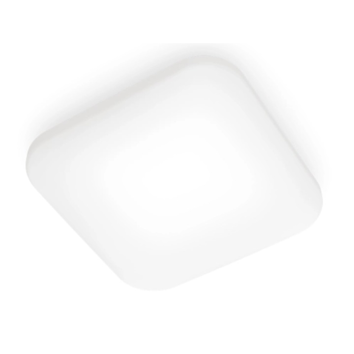 Plafoniera LED Philips Mauve, 12W, 4000k, 1300lm, IP20, 26x26cm, patrat, alb