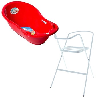 Set cadita 102 cm Cars Rosu + Suport metalic cadita Set cadita 102 cm Cars Rosu + Suport metalic cadita