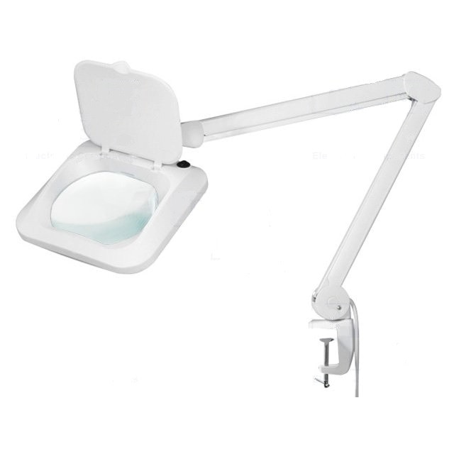 Lampa cu lupa Marire: 5dioptrii (x2,25) diametru 190mm NB-BLAMP-LED1