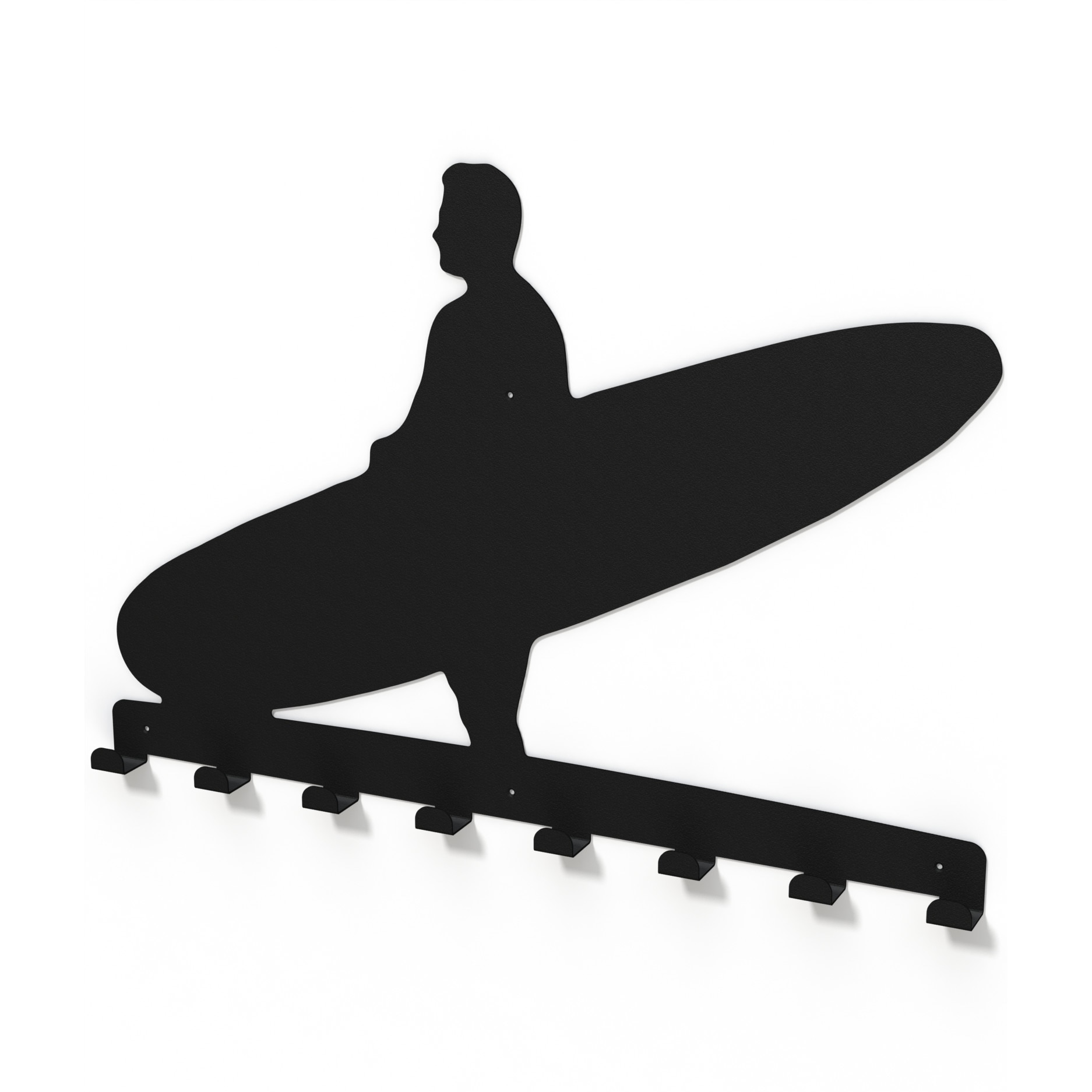 Cuier metalic SURFER -model 4112 Negru