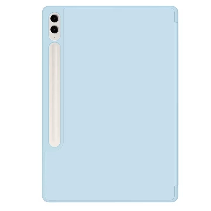 Husa pentru Samsung Galaxy Tab S10 Lite, S9, S9 FE, S10 FE functie sleep/wake-up, VIENOD, Ice Blue